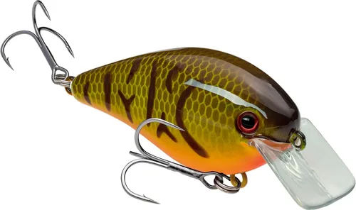 Miniatura 2 de Strike King KVD 1.5 Hard Knock - Señuelo de pesca, 3/8 onzas, ojos realistas 3D Org Belly Craw