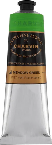 Miniatura 22 de Charvin Pintura acrílica profesional extrafina – verde absenta, tubo de 2.1 fl oz, pigmentos de triple fresado, resistente a la luz, pinturas