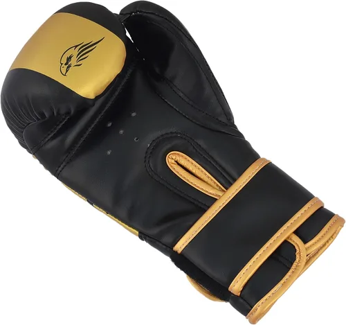 Miniatura 4 de Guantes de boxeo para niños – Hawk Youth 4oz, 6oz, 8oz para niños y niñas Guantes de boxeo Maya Hide de cuero para boxeo, kickboxing, artes