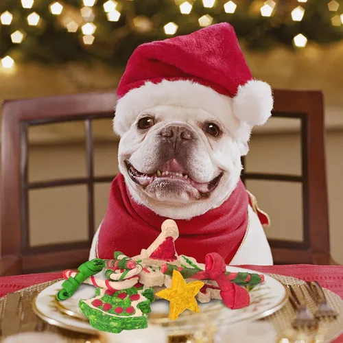 Miniatura 9 de MON2SUN 11Count - Calcetín de Navidad para perros pequeños