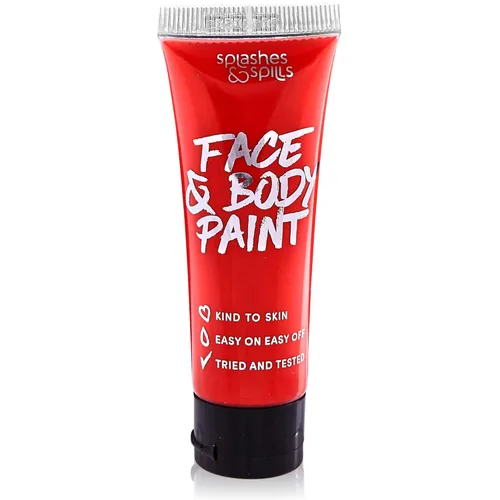 Miniatura 7 de Splashes & Spills - Crema de pintura facial y corporal, 1.0 fl oz (1.0 fl oz), disfraz y maquillaje de disfraces (blanco)