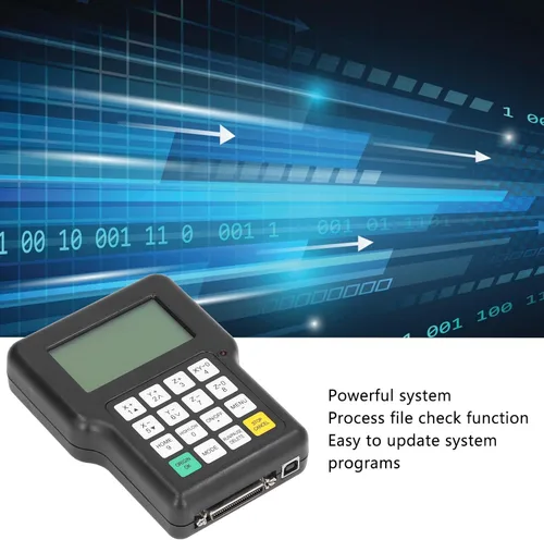 Miniatura 5 de Controlador de máquina de grabado CNC de 3 ejes, kit de tablero de control remoto con microstepping alto para mecanizado de precisión 120 V 60 Hz