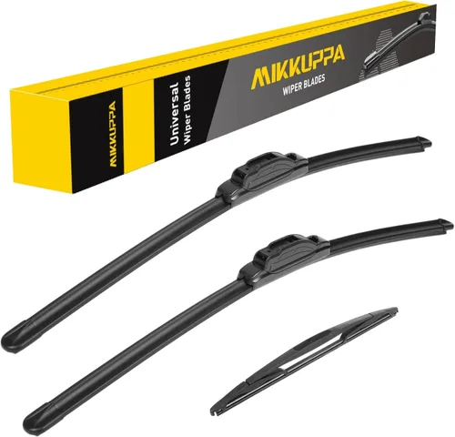 Miniatura 80 de MIKKUPPA Juego de 3 limpiaparabrisas de 22+21+12 pulgadas - Reemplazo para Dodge Durango 2011-2023, Jeep Grand Cherokee 2011-2013 - Limpiaparabrisas
