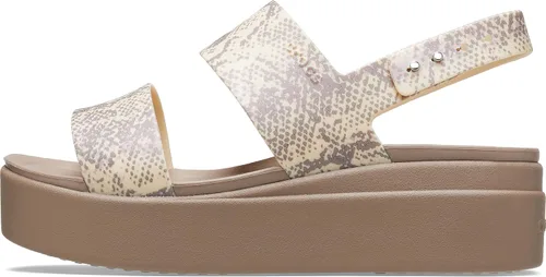Miniatura 8 de Crocs Sandalia Brooklyn de cuña baja para mujer