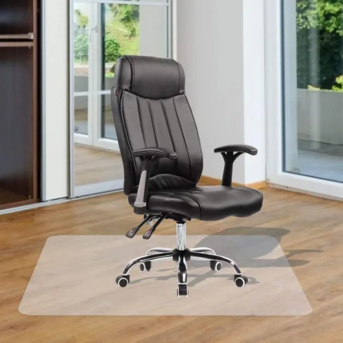 Tapete para silla de PVC, de 46, 53, 72, 1.260 x 0.079 in de grosor, tapete para silla de oficina de PVC para alfombra o suelo de madera dura,