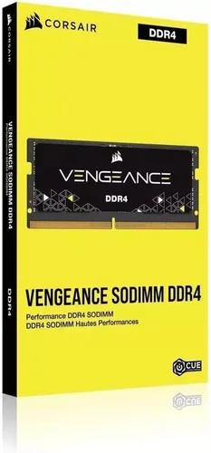 Miniatura 5 de Corsair Vengeance SODIMM DDR4 RAM 16GB (1x16GB) 3200MHz CL22-22-22-53 1.2V Intel AMD Memoria para portátiles y notebooks - Negro