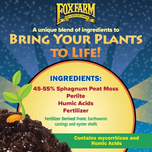 Miniatura 2 de FoxFarm Light Warrior Seed Starter - Medio de cultivo de semillas, 1 pie cúbico, beneficioso para la germinación de semillas y el desarrollo