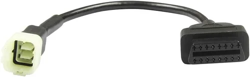 Miniatura 3 de Cable adaptador de escáner de diagnóstico de motocicleta de 6 pines a OBD2 para motocicleta Ka-wa-Saki, compatible con escáner de diagnóstico Elm327