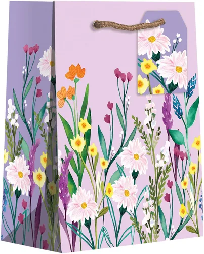Miniatura 3 de Jillson Roberts Bolsas medianas, Gypsy Floral (12 piezas)