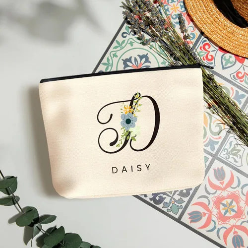 Miniatura 3 de Bolsa de maquillaje personalizada para regalos de damas de honor, regalos de boda para dama de honor, matrona de honor, regalo personalizado