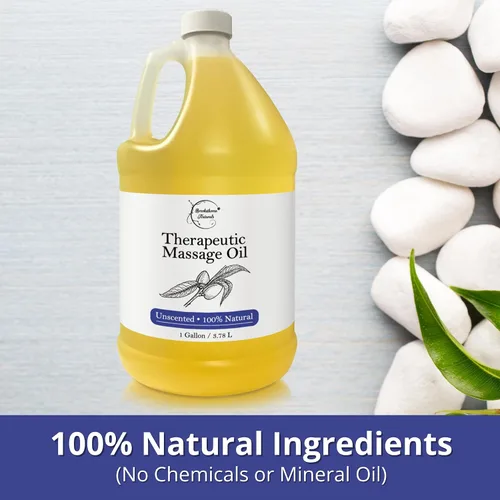 Miniatura 6 de Aceite de masaje sin perfume para terapia de masaje 100% aceite corporal natural Calidad premium para spa y uso profesional Fórmula calmante
