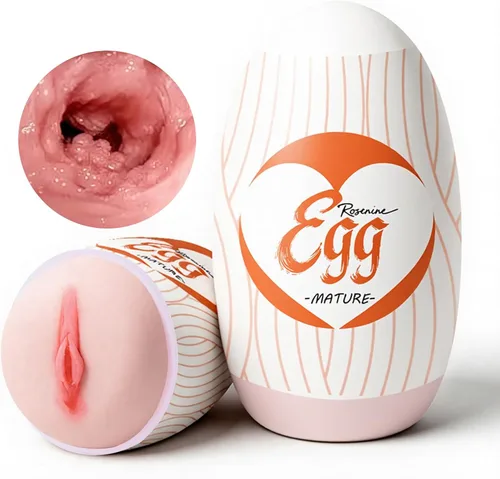 Miniatura 8 de 【Mujeres Maduras】 Huevos Masturbadores Ultra Elásticos, Copa de Masturbación Masculina de Mano con Envoltorio Más Suave, Estimulador de Bolsillo