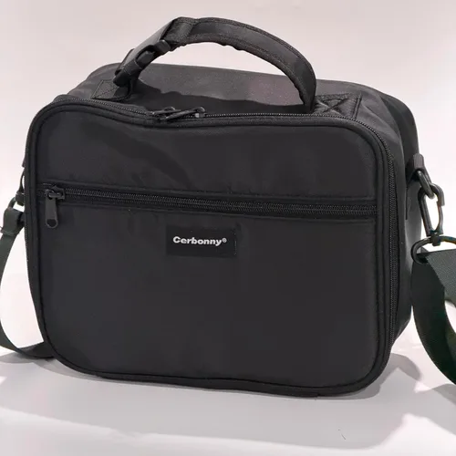Miniatura 13 de Cerbonny Lonchera infantil para niñas y niños, bolsa de almuerzo aislada con soporte doble para botellas y forro congelable (azul)