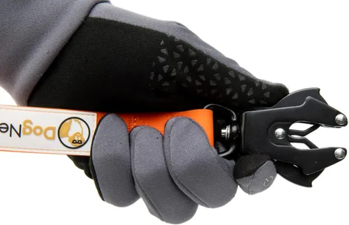 Miniatura 6 de Correa táctica de silicona resistente para perros de 6 pies con mosquetón de liberación rápida, correa de tráfico perfecta para perros grandes que