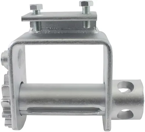 Miniatura 12 de Mytee Products Cabrestante de remolque portátil atornillado de alta resistencia con recubrimiento en polvo negro, 16,500 libras BS