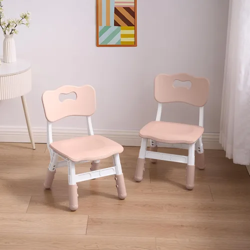 Miniatura 8 de GITAWUSA Silla ajustable para niños, silla infantil ajustable de 3 niveles de altura, sillas para niños y niñas de 2 a 8 años, juego de asiento