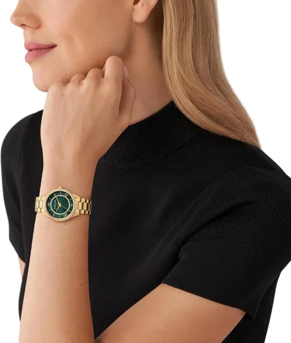 Miniatura 5 de Michael Kors Lauryn - Reloj de pulsera de acero inoxidable para mujer
