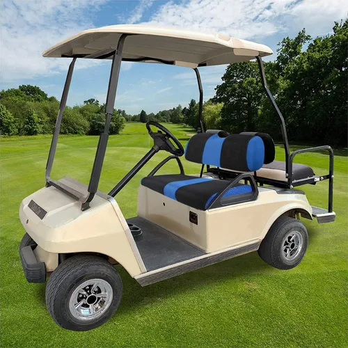 Miniatura 7 de Fundas de asiento de carrito de golf para 2 pasajeros, cubierta de asiento delantero para EZGO TXT OEM Cojín de asiento ordinario, funda de asiento