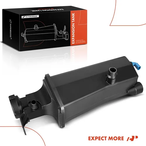 Miniatura 7 de Tanque de recuperación de expansión de refrigerante del motor A-Premium - Con sensor y tapa [DOHC, 6Cyl 2.2 2.5 2.8 3.0L] Compatible con BMW