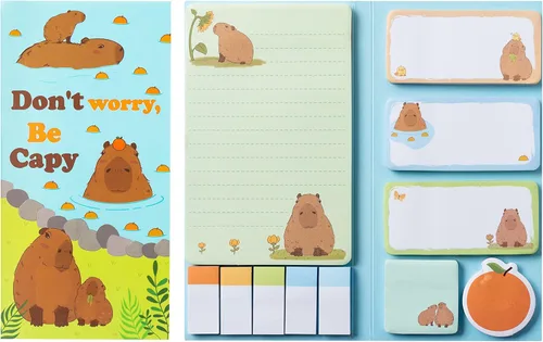 Miniatura 23 de Xqumoi Teaching is A Work of Heart - Juego de notas adhesivas de 550 hojas, lápiz en forma de manzana, blocs de notas autoadhesivas, notas