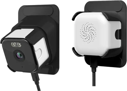 Miniatura 2 de EVERSECU Cámara de ventana 2K con soporte adhesivo, visión nocturna a color Starlight, detección de movimiento, audio de 2 vías, WiFi 2.4G/5G