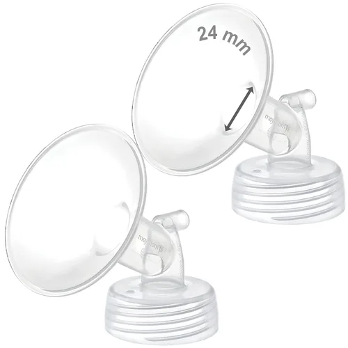 Miniatura 19 de Maymom Brida ancha compatible con bomba Spectra S1 S2, 0.748 in, 1 unidad Una brida transparente