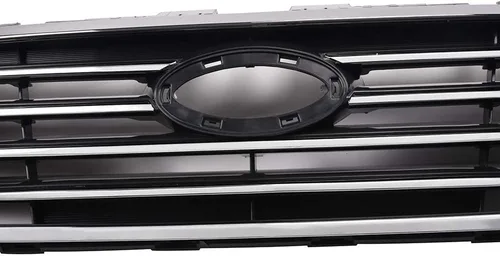 Miniatura 5 de CHEDA Parrilla delantera, compatible con Hyundai Sonata 2015 2016, montaje de rejilla superior con moldura cromada