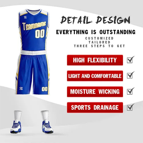 Miniatura 4 de Personaliza tu propio uniforme de baloncesto reversible, nombre y número personalizados para hombresmujeres y jóvenes, talla única