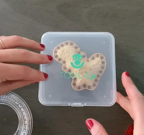 Miniatura 7 de Tovla Jr. Juego de cortador y sellador de sándwiches con soporte para niños, juego de almuerzo definitivo, lindos cortadores de galletas, lonchera