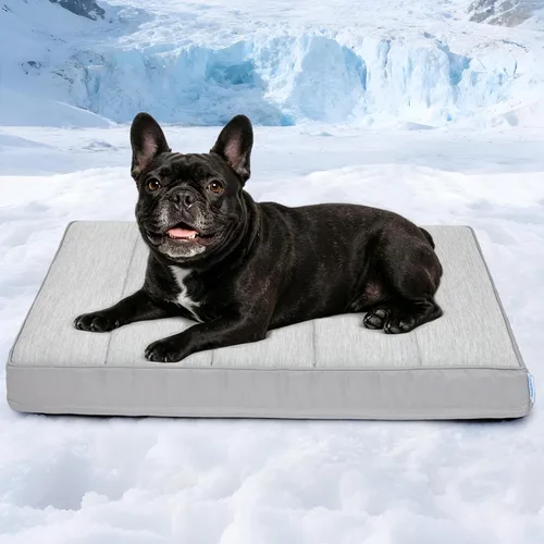 Miniatura 53 de Tapete para jaula para perros de tamaño XL, cama de espuma viscoelástica de 41 x 27 pulgadas, lavable y antideslizante, tapete ultrasuave para Oscuro
