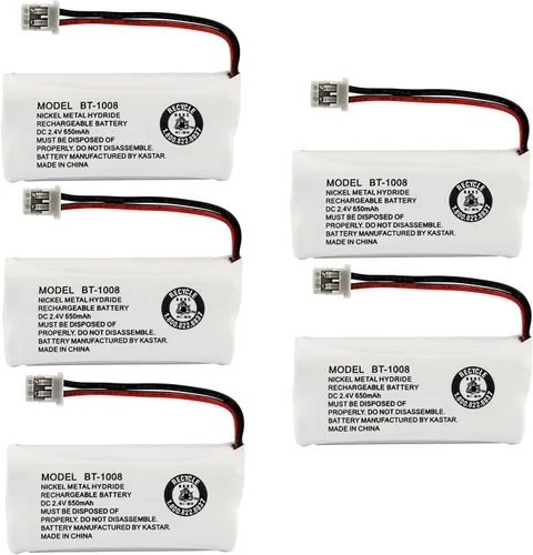 Miniatura 5 de Kastar Paquete de 1 batería de repuesto para BT1008 DCX200 Southwestern Bell BT1008 DCX200 DECT 2060 DECT 2080 Energizer ER-P152 ERP152 Empire
