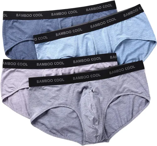 Miniatura 2 de BAMBOO COOL - Calzoncillos para hombre, cómodos y suaves, de viscosa de bambú (paquete de 4)
