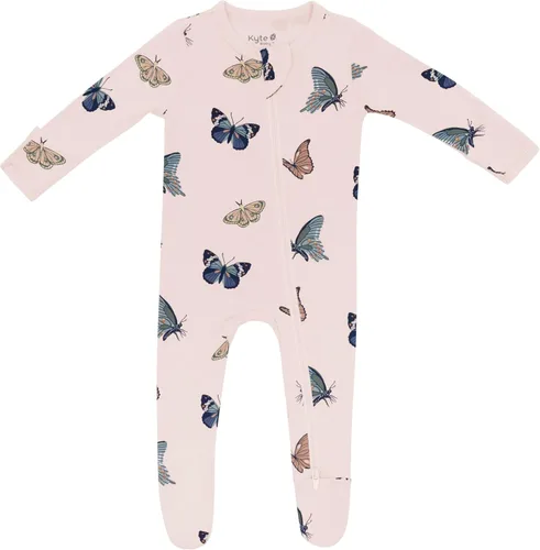 Miniatura 98 de KYTE BABY Pies unisex con cierre de cremallera, rayón hecho de bambú, 0-24 meses