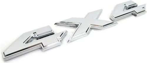 Miniatura 2 de yoaoo® 1 OEM RAM cromado 4 x 4 Emblema Insignia 3d emblema Decal Placa Plana Cromo