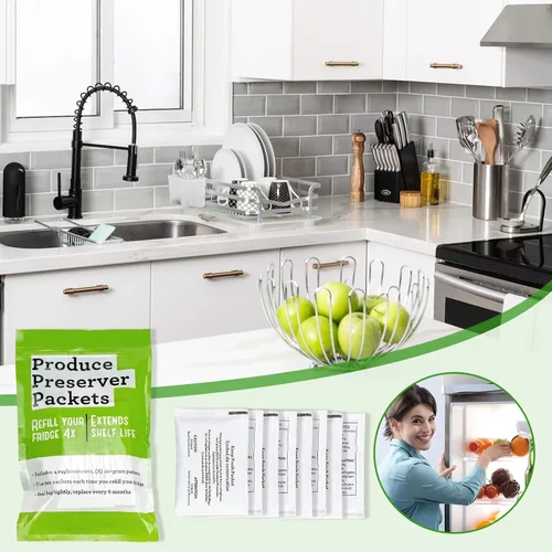 Miniatura 8 de AMI PARTS W10346771A Pieza de repuesto para conservador de productos compatible con refrigeradores (4 repuestos, 8 paquetes)