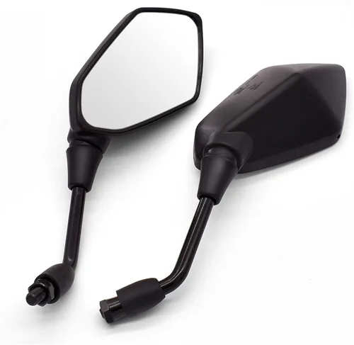 Miniatura 9 de Espejo retrovisor para motocicleta, espejo retrovisor, espejo lateral universal de 0.394 in y 0.315 in para Kawasaki Z250 Z300 para VERSYS 300X