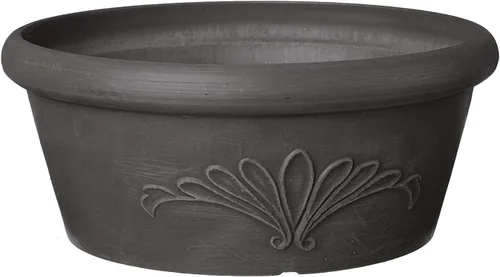 Miniatura 6 de Arcadia Garden Products PSW TA20C Bandeja Compuesta de Plástico/Piedra/Madera para Bulbos – Sin Orificio de Drenaje (Perforable), 8"x3", Chocolate