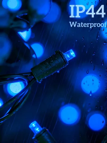 Miniatura 2 de Red de luces LED de Navidad para arbustos, 132 luces LED de 6 pies x 6 pies, conectables con certificación UL para arbustos, árboles, arbustos