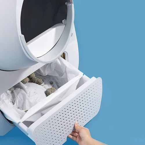 Miniatura 2 de Paquete de 40 bolsas de basura CATLINK para caja de arena automática para gatos para Scooper Young y Luxury PRO y Ultra, no aptas para Scooper SE