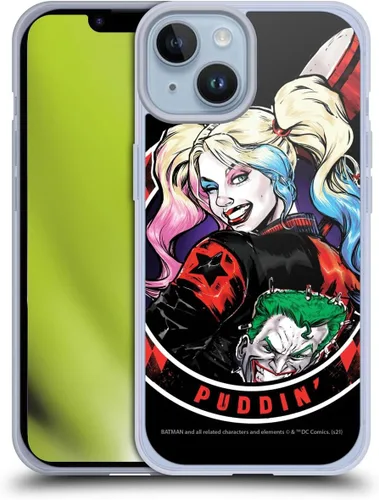 Miniatura 80 de Head Case Designs Funda de gel suave con licencia oficial de Batman DC Comics Love Hate Joker Harley Quinn Graphics [protección de grado militar]