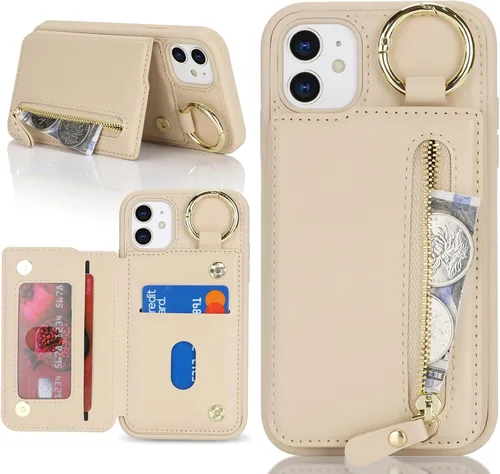 Miniatura 12 de Havaya Funda compatible con iPhone 11, cartera MagSafe con tarjetero - Funda magnética desmontable 2 en 1 - Ranuras para tarjetas de crédito