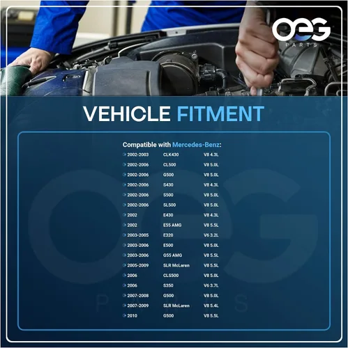 Miniatura 4 de Piezas de OEG nuevo alternador compatible con Mercedes Benz 5.0L 4.3L 5.4L 3.2L 3.7L 5.5L CL CLK E G S SL Slr Mclaren Clase 02 03 04 05 06 07 08 09