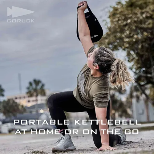 Miniatura 5 de GORUCK Pesas rusas de arena para fitness y entrenamiento corporal para hombres y mujeres, para levantamiento de pesas, mancuernas y yoga