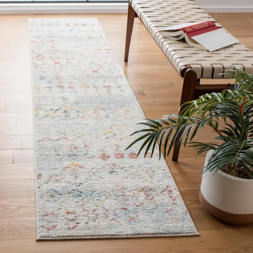 Miniatura 35 de SAFAVIEH Tulum Collection - Tapete de 2 x 8 pies, diseño marroquí bohemio envejecido, no desprende pelusa y fácil de limpiar, ideal para sala