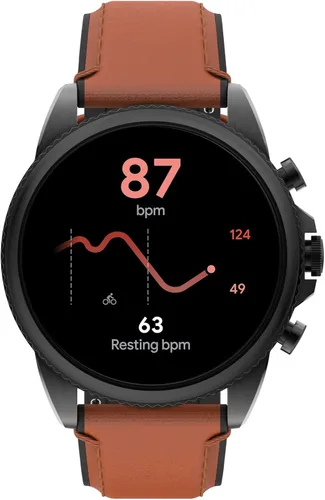 Miniatura 5 de Fossil Gen 6 - Reloj inteligente con pantalla táctil de 1.732in con Alexa integrado, frecuencia cardíaca, oxígeno en sangre, seguimiento