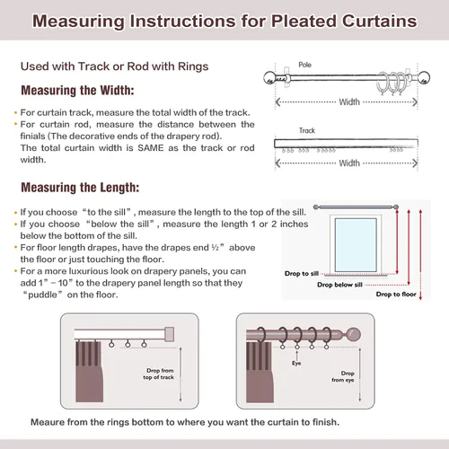 Miniatura 6 de 2 paneles de cortinas traslúcidas blancas de 54 pulgadas de largo, paneles transparentes de lino con textura para ventana, cortinas plisadas