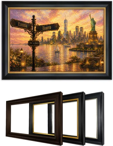 Miniatura 91 de IPIC - Personalized Framed Canvas with Custom Street Sign in Boston Personalized Street Signs with Names, Custom Canvas Print, Boston Sunset