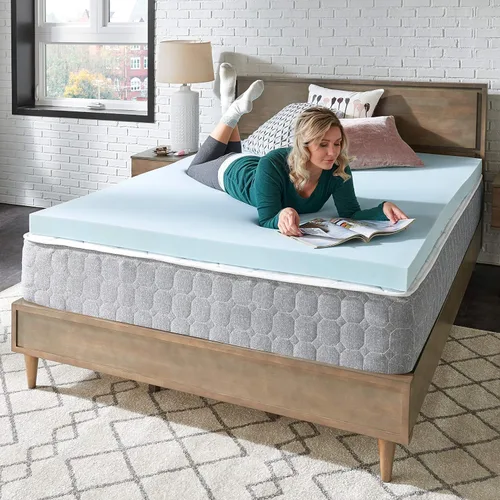 Miniatura 5 de Sealy TrueForm - Cubrecolchón de espuma viscoelástica de 2 pulgadas