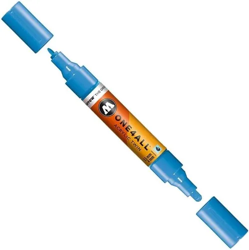 Miniatura 43 de Molotow ONE4ALL - Marcador acrílico de doble bomba, puntas de 0.059 in y 0.157 in, luz Amazonas, 1 cada uno (227.423)