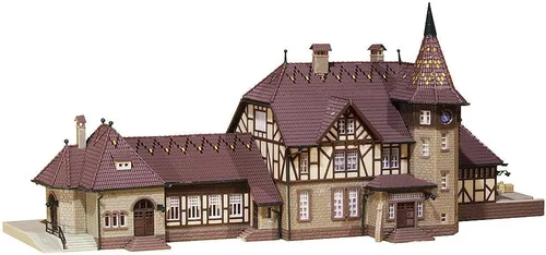 Miniatura 2 de Faller 212111 Schwarzburg Station N Scale Kit de construcción